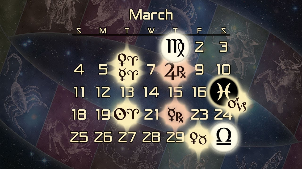 Astrology Forecast for March of 2018