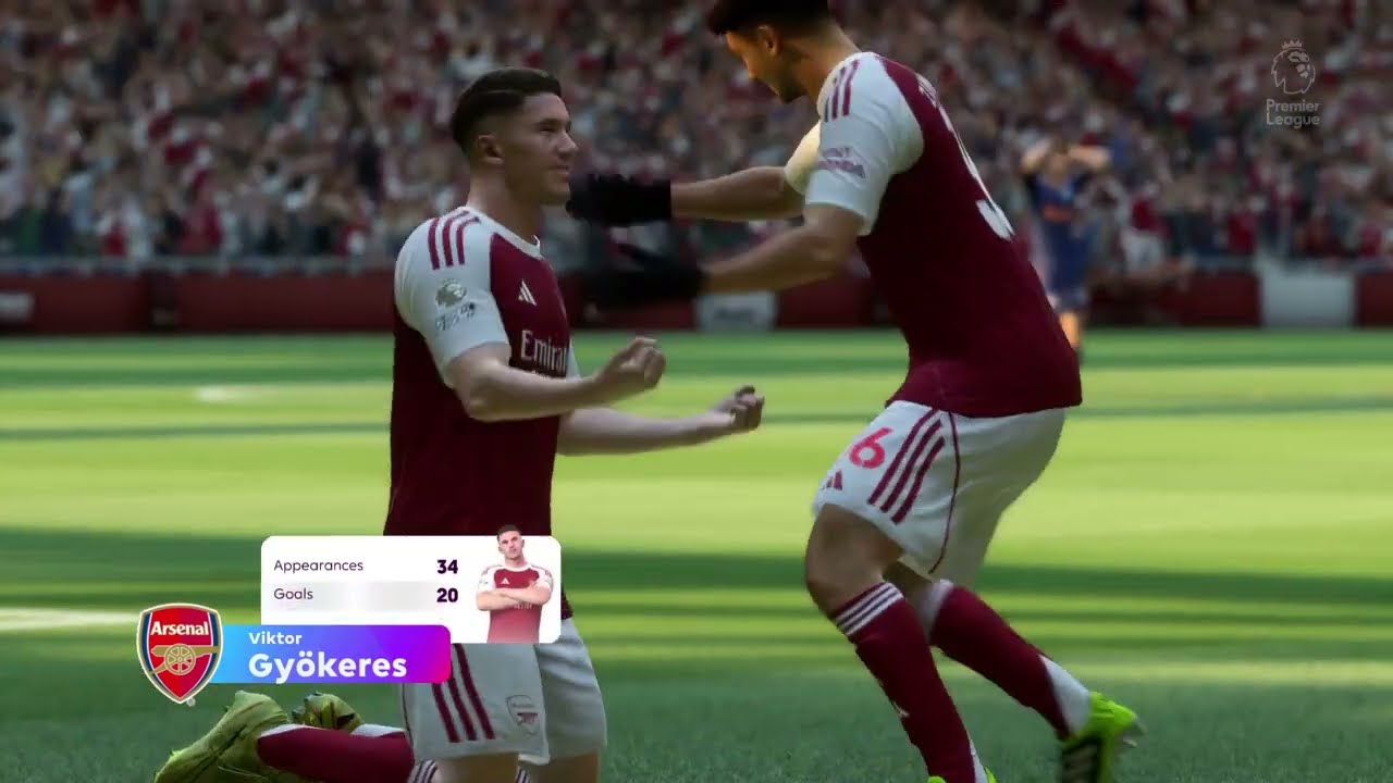 Arsenal 3-1 Newcastle | Premier League Highlights 25/26 Career Mode 