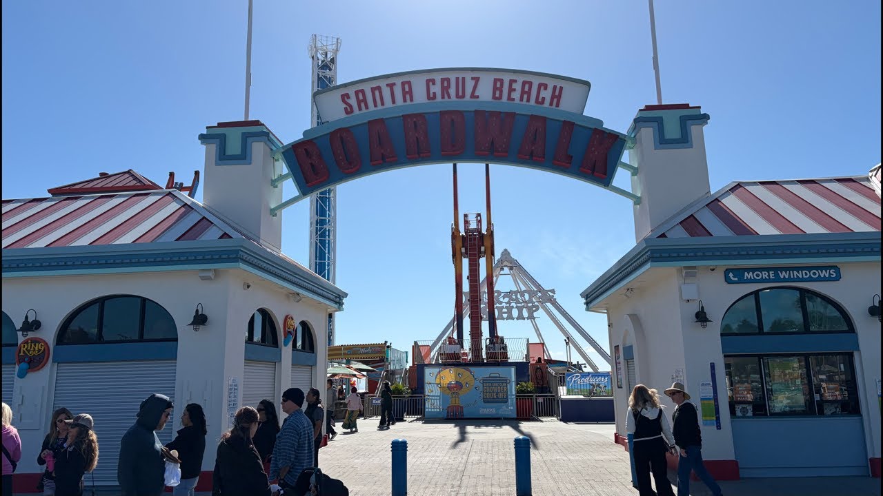 Bay Area Attractions is live! at the Santa Cruz Beach Boardwalk