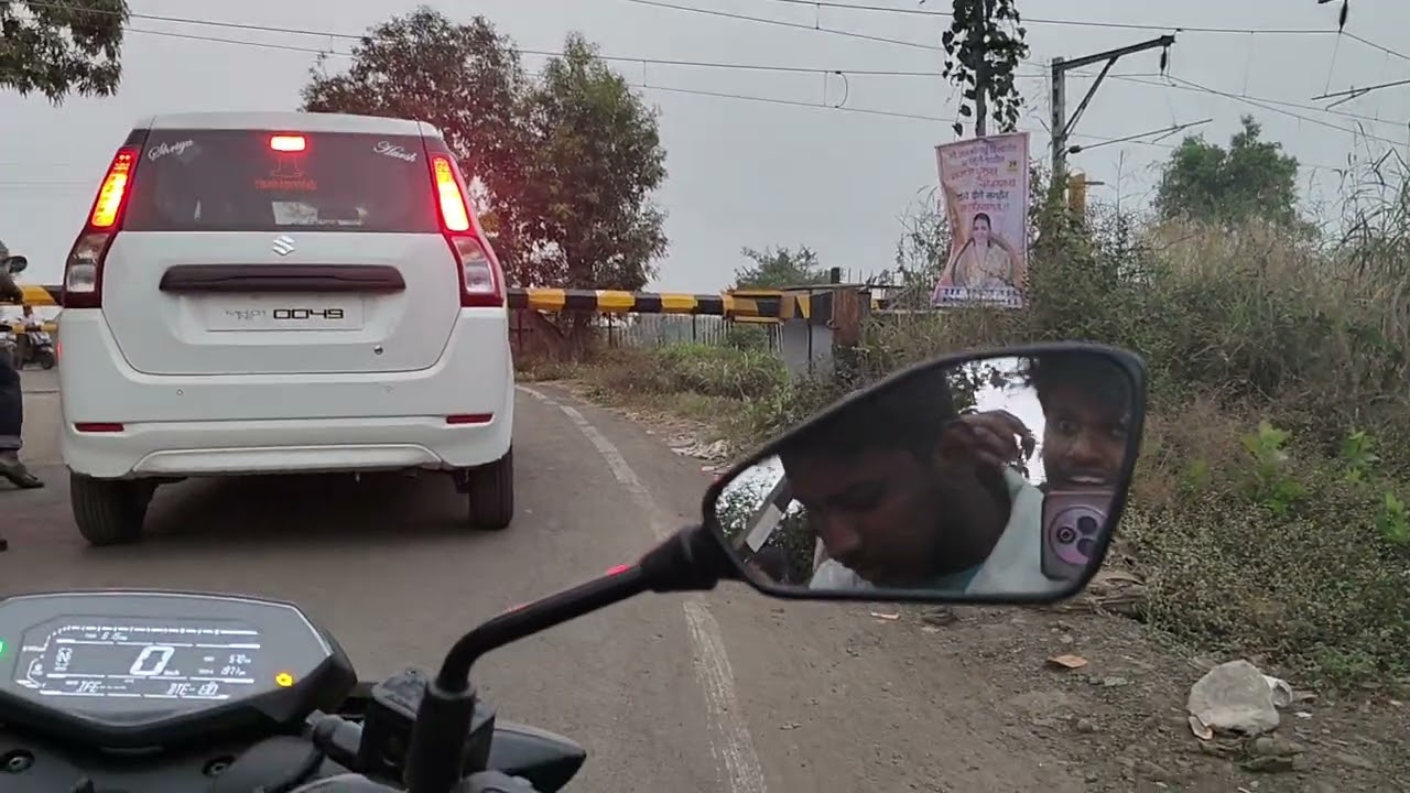 नेरळ पासून घरी येताना रस्त्यात आली खूप अडचणे 😟