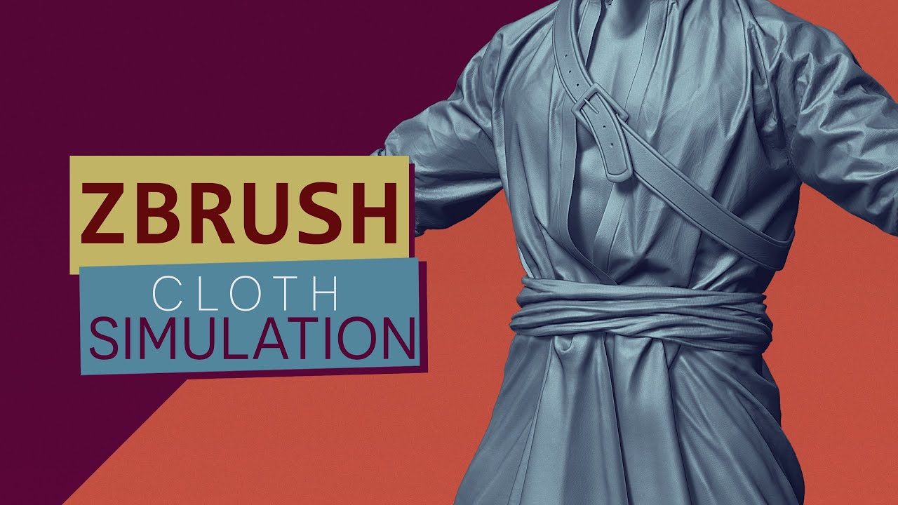 | Zbrush | Cloth Dynamic Simulation | 3D Easy |