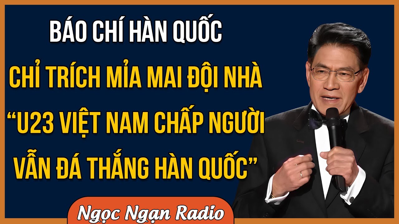 U23 Việt Nam Đá Chấp Người Mà Hàn Quốc Vẫn Không Thắng Nổi: Báo Chí Hàn Quốc Mỉa Mai Đội Nhà Thậm Tệ