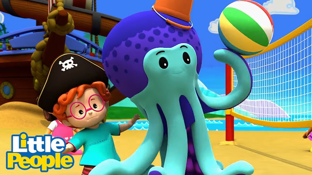 Un pulpo enseña el valor de compartir | Aprendizaje Preescolar | Little People Latinoamérica