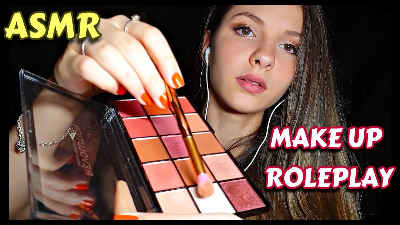 MAKEUP - ROLEPLAY | Io ti trucco, tu rilassati 💤 | make up ASMR ITA