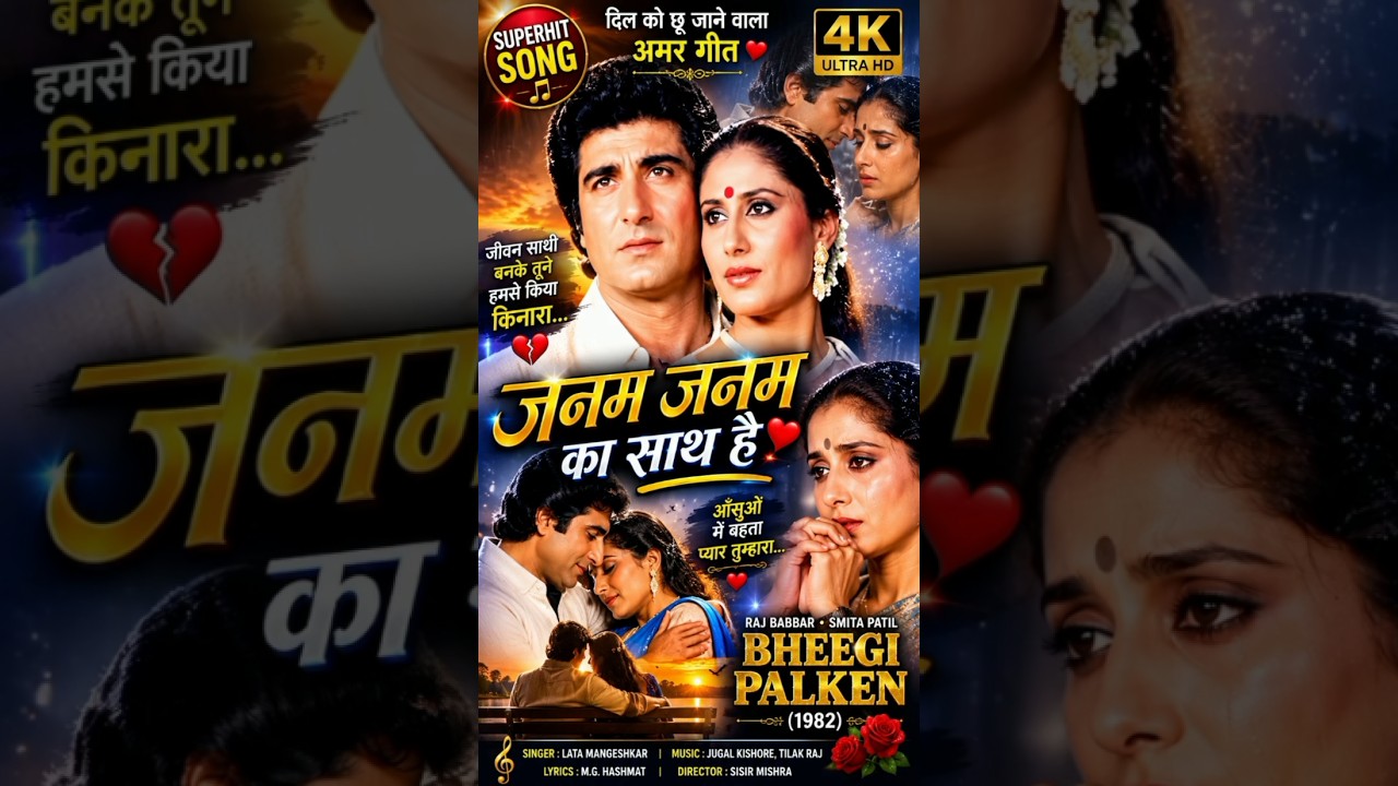 Janam Janam ka Sath Hai#Lata Mangeshkar Mohammed Rafi song#puranesongs#romanticsong#trendingshorts