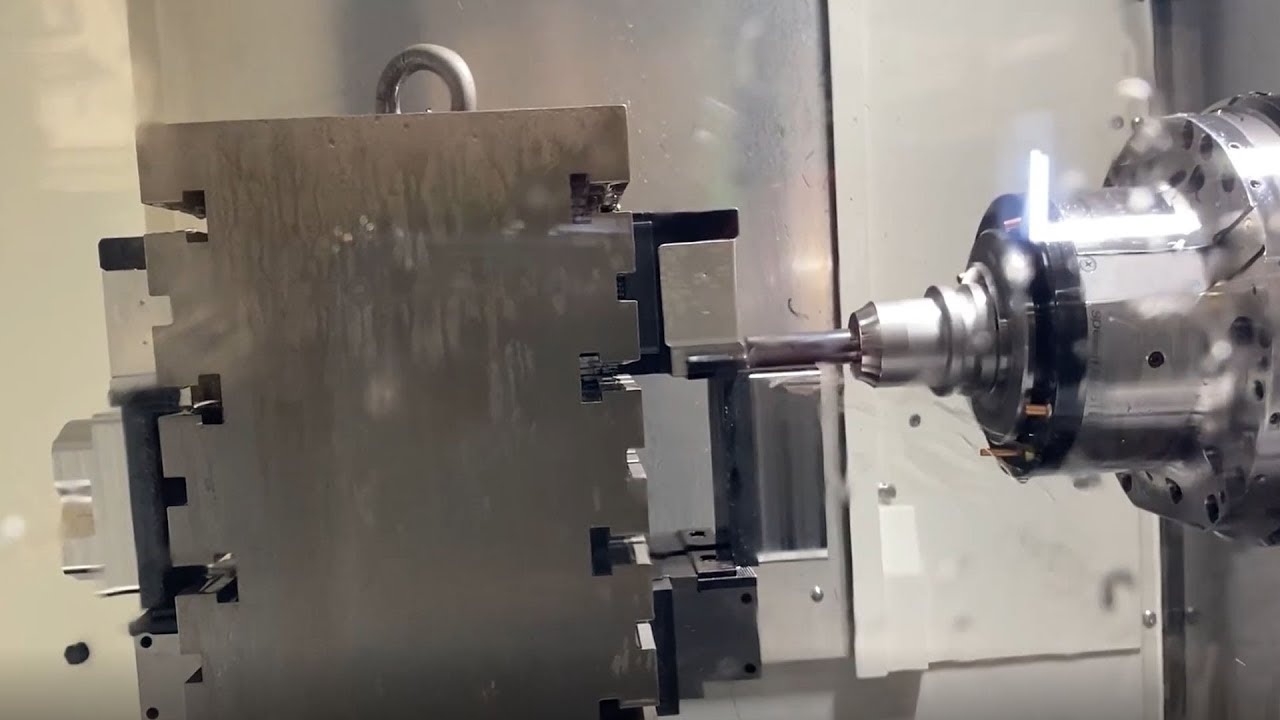 Some demo on this NHX 4000 DMG MORI today