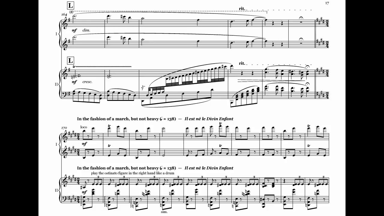 My Christmas music arr. for 2 pianos, (alternative version for 1 piano/4 hands also available)