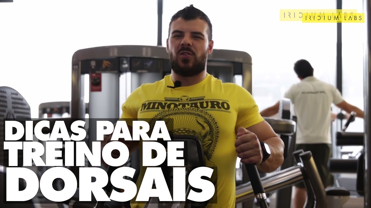 Dicas para Otimizar seu Treino de Dorsais | Feito de Iridium