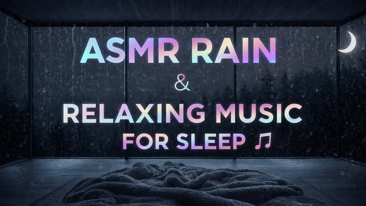 Heavy Rain ASMR for Sleep 🌧️ Relaxing Music to Fall Asleep Fast & Stay Relaxed