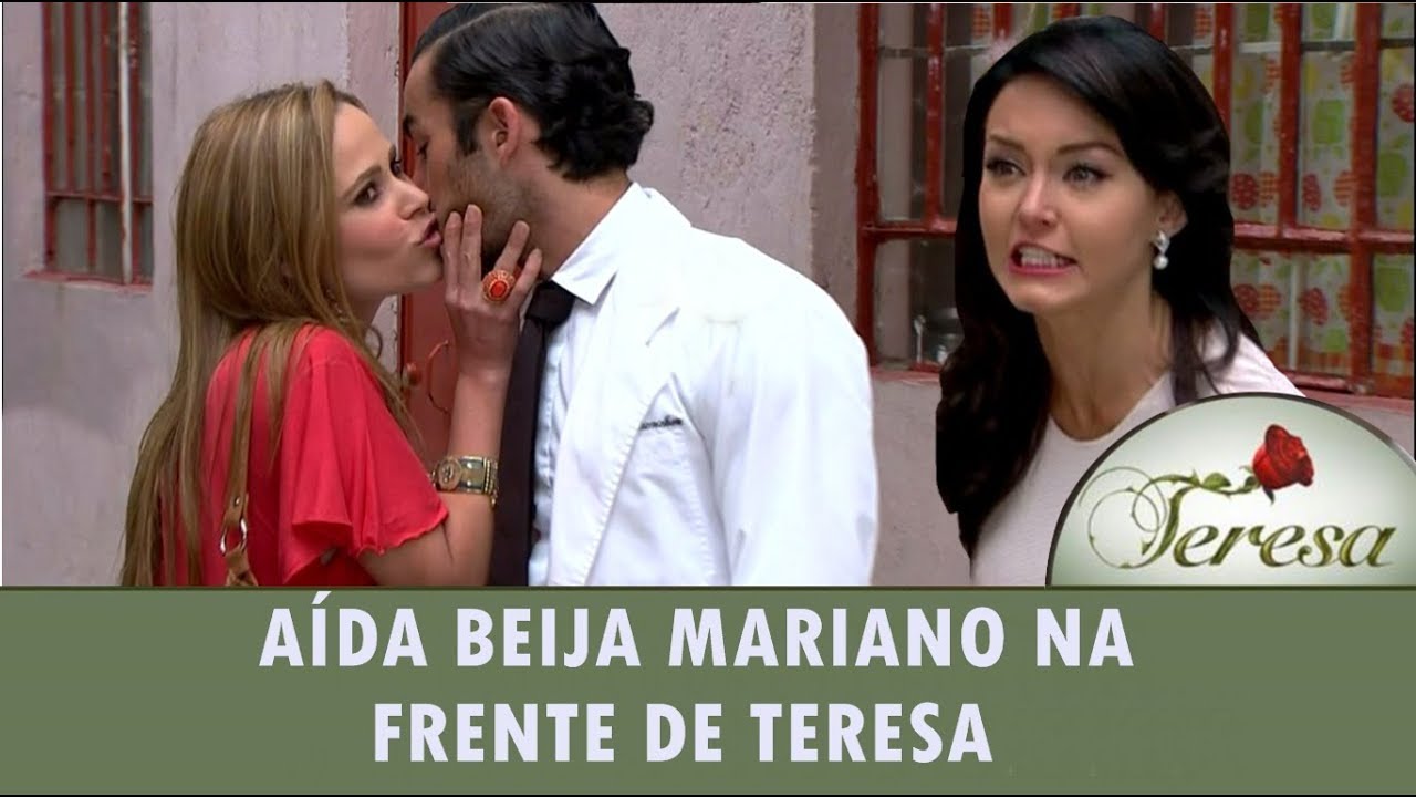 Aída beija Mariano na frente de Teresa l Teresa (10/12/18)