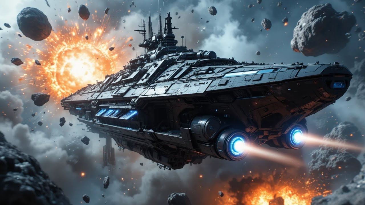 🚀 AN UNKNOWN HUMAN VESSEL DECLOAKED… AND THE GALAXY PAID THE PRICE