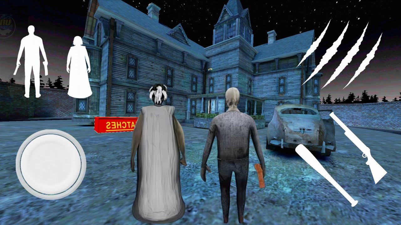 Playing As Small Granny And Small Grandpa Mod In Granny 3