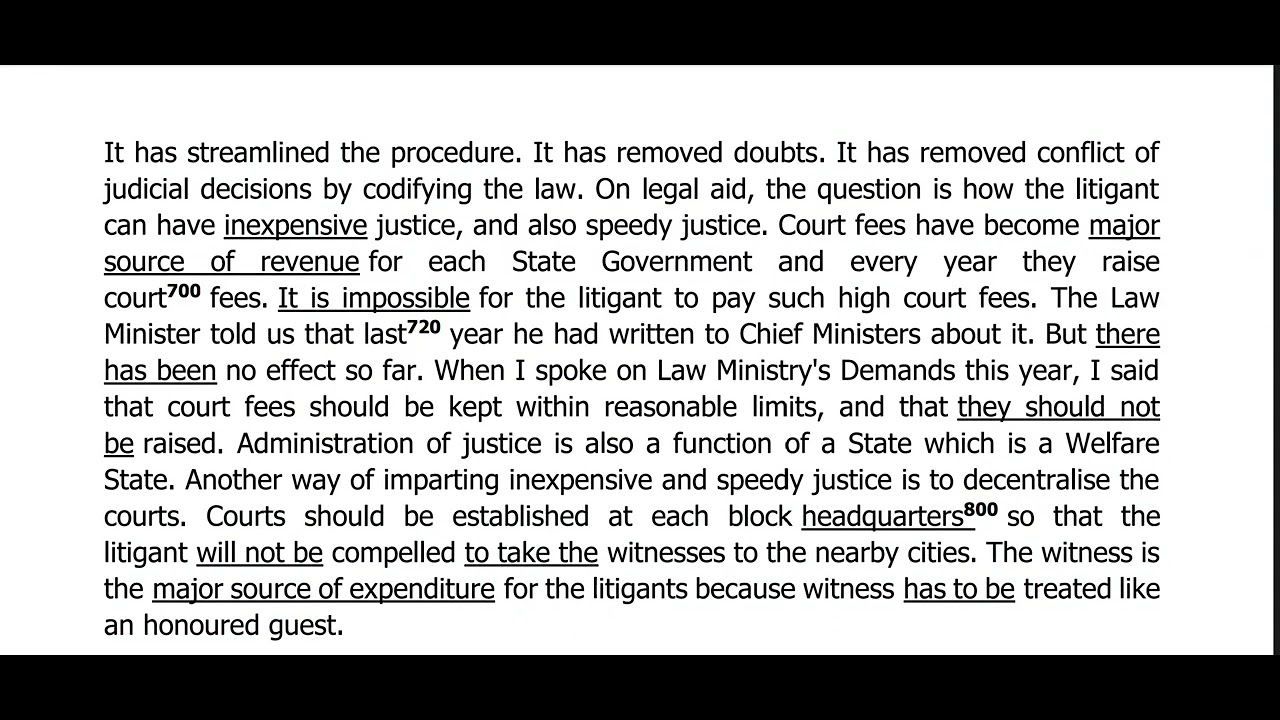 Punjab & Haryana High Court Dictation-38 at 100 WPM. (1000 words) for practice