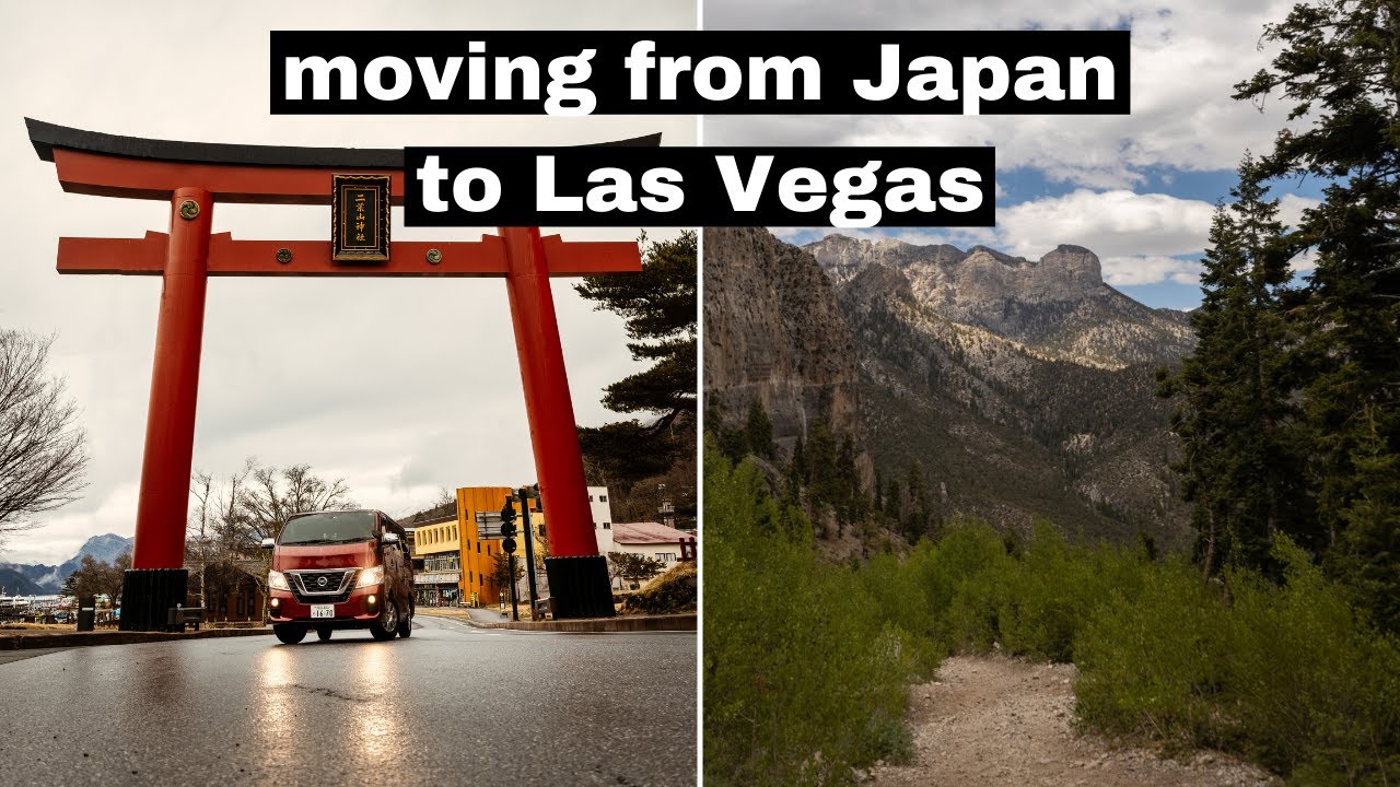 moving from OKINAWA TO LAS VEGAS! Travel day with our pets // empty house tour!