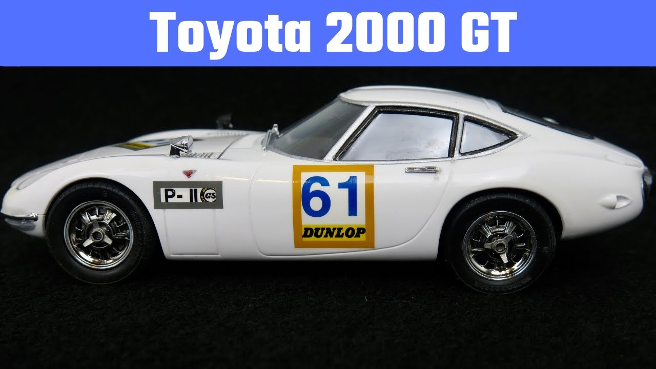 Toyota 2000GT - Hasegawa 1/24 Scale Model Build