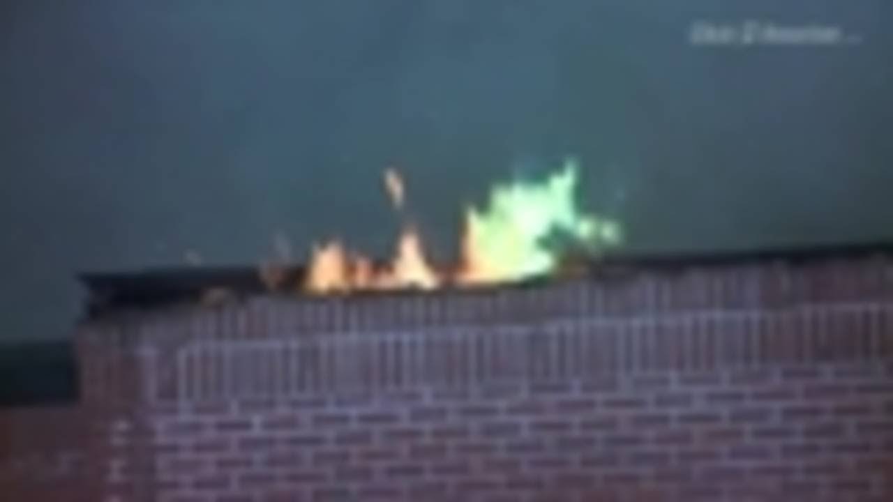 Cleburne fire video