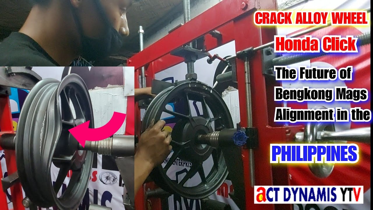 Mags Repair Honda Click Vario The New Way of Alloy Wheel Alignment and Repair by: Act Dynamis