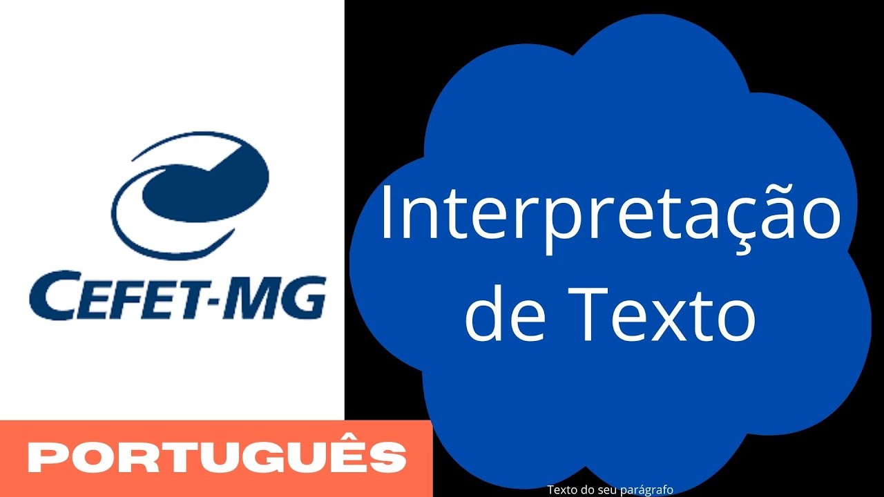 CEFET MG Curso Preparatório 2026/2027 🔵 Prova #CEFETMG 2025 PORTUGUÊS Técnico Integrado ao Médio