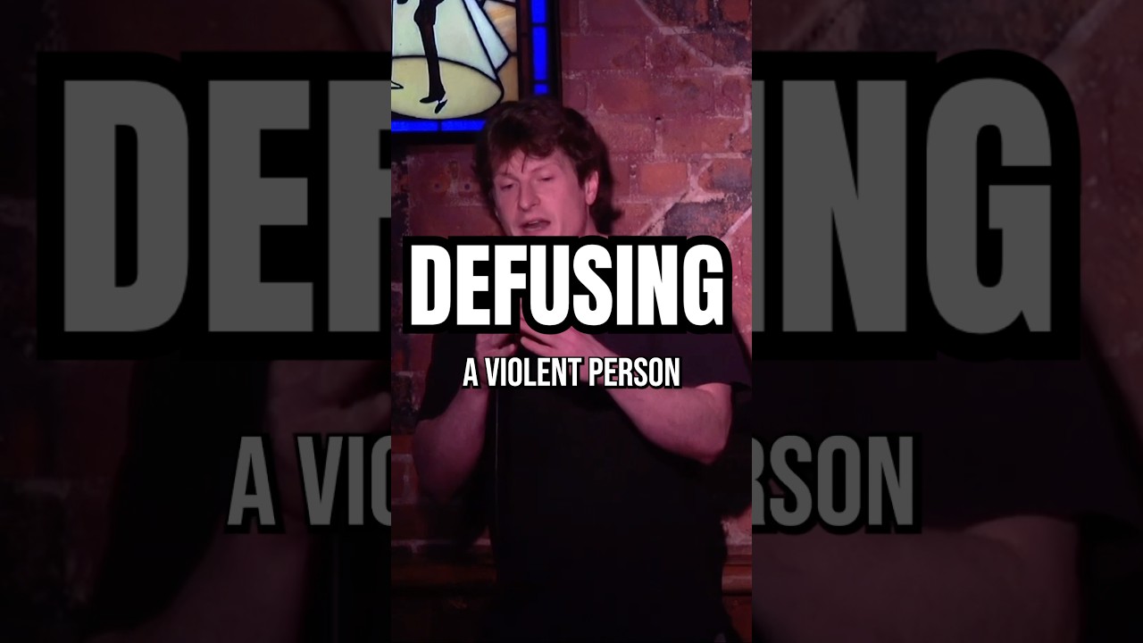 I&rsquo;m not built for this. #standup #comedy #comedian #michaelrowland #violence #deescalation