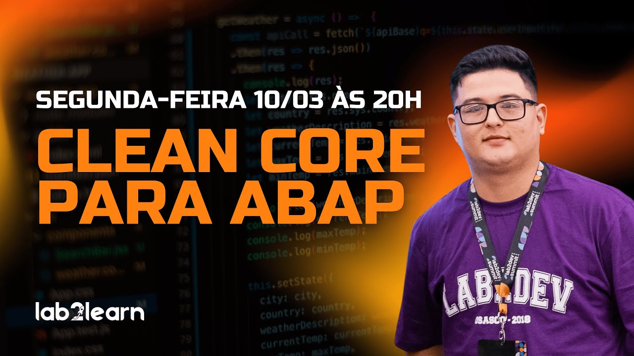 🟠 CLEAN CORE PARA ABAP - Lab2learn 🚀