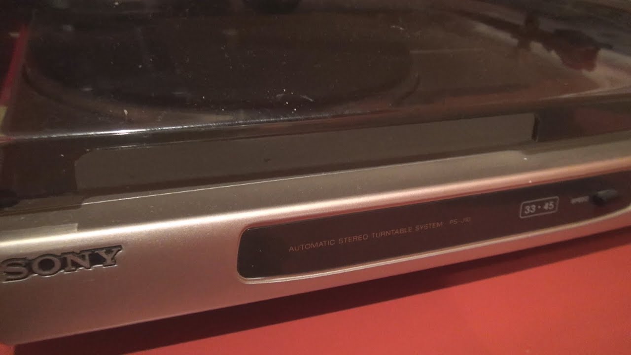 Sony PS-J10 Automatic Stereo Turntable System Review