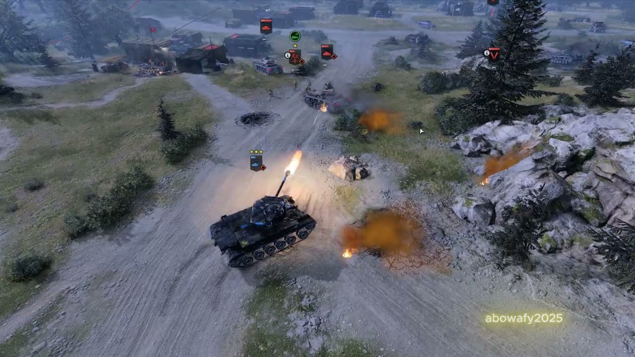 M26 Pershing Heavy Tank VS Tanks COH3