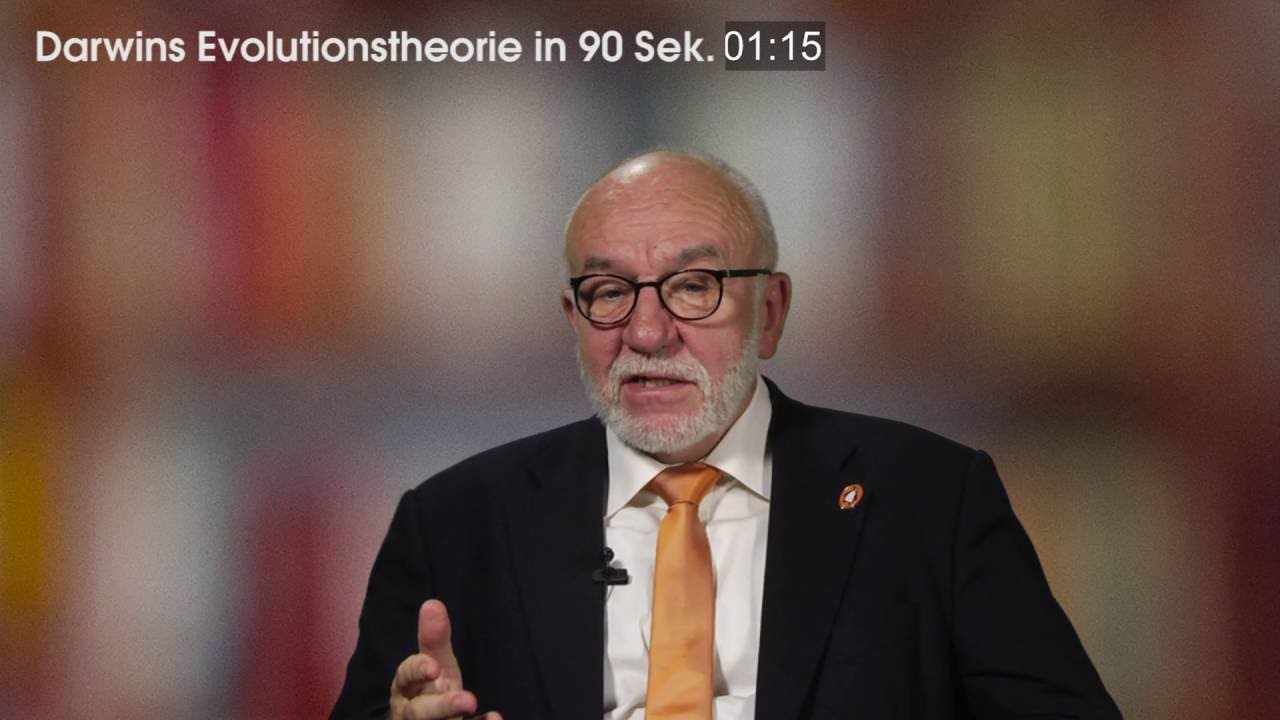Ernst Peter Fischer: Die Evolutionstheorie in 90 Sekunden
