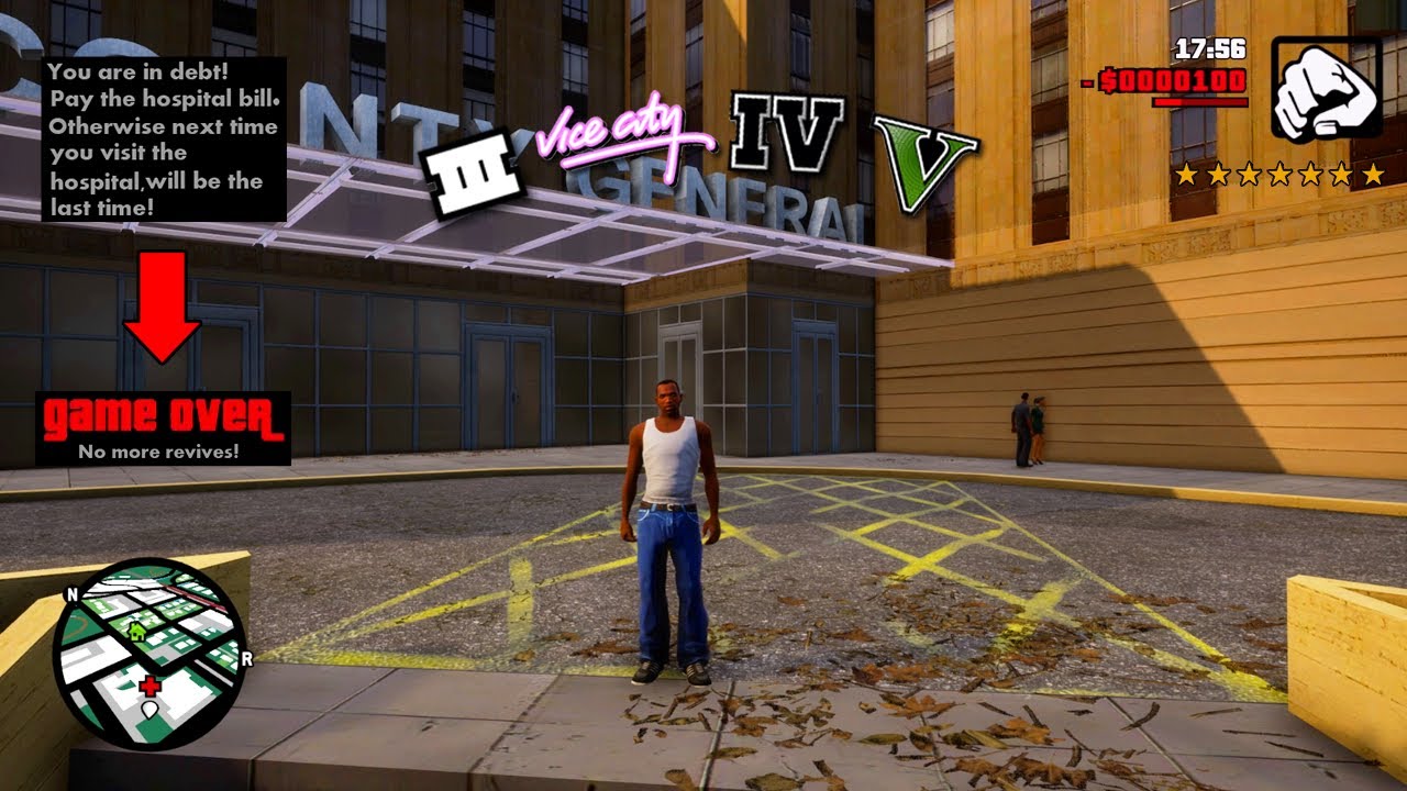 What Happens If You Die Without Money In GTA Games? (2001-2023)