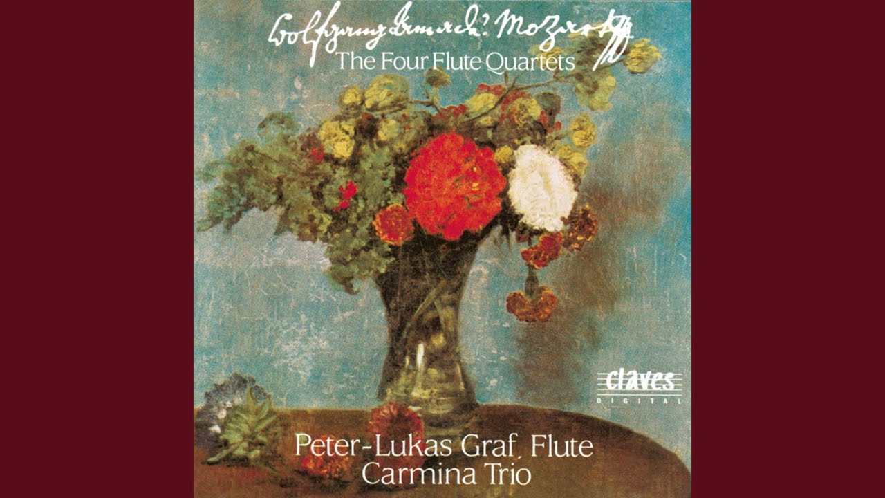 Flute Quartet in G Major, K. 285a : I. Andante