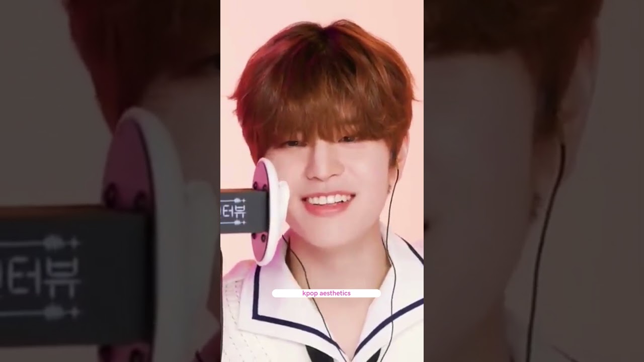 Finally Hyunjin on tingle interview OMG 😍