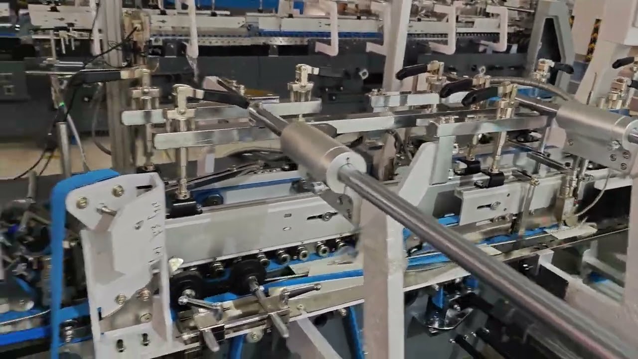 HRB 1100 Series automatic high speed 4 and 6 corners folder gluer machine