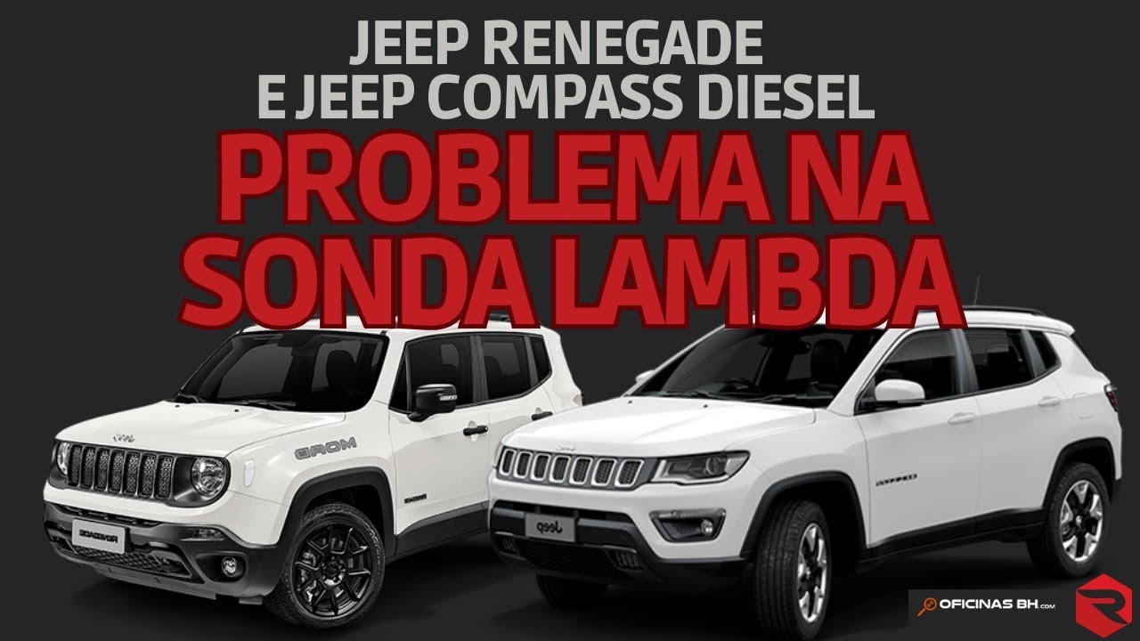 Problemas com a Sonda Lambda: Jeep Renegade e Jeep Compass Diesel (Oficina Centro Automotivo Rubi)