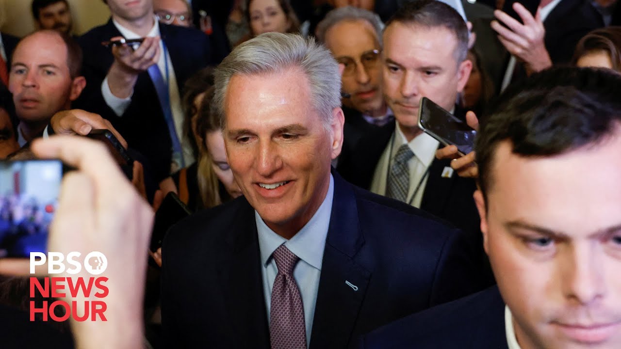WATCH: House votes to remove McCarthy as speaker, first time in history