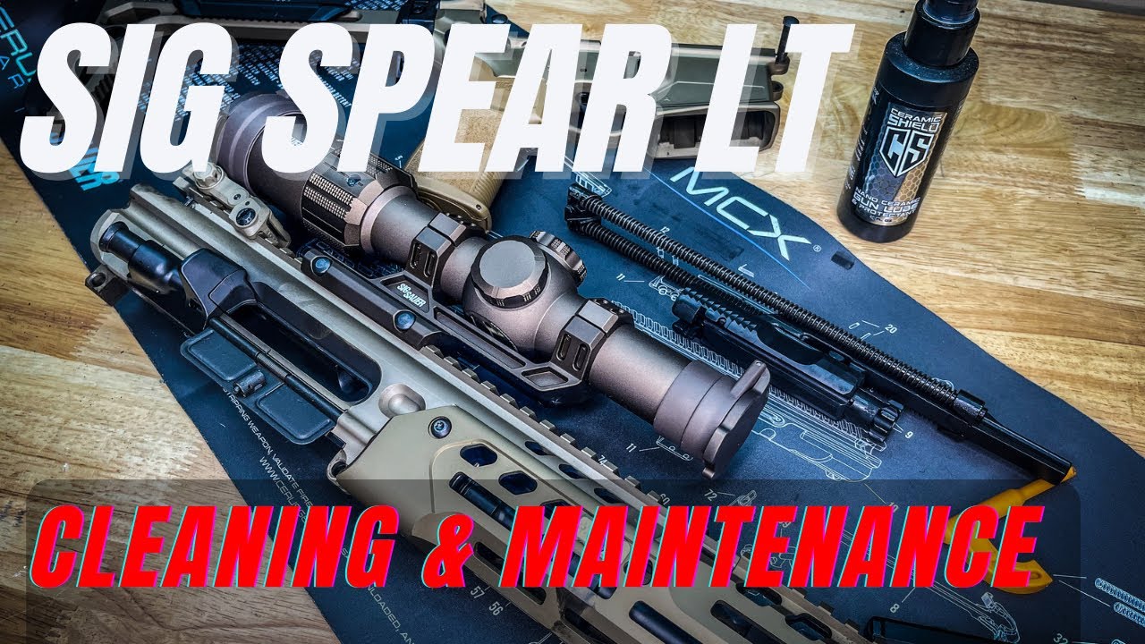 Чистка и обслуживание Sig Spear LT #sigsauer #spear #maintenance