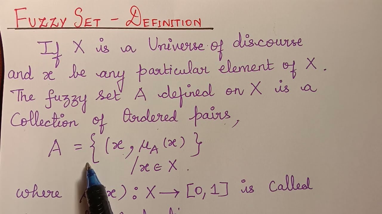 нечеткое множество | определение | пример | функция принадлежности