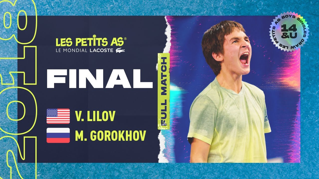 Les Petits As 2018 | Boys Final | Victor Lilov vs. Mikhail Gorokhov
