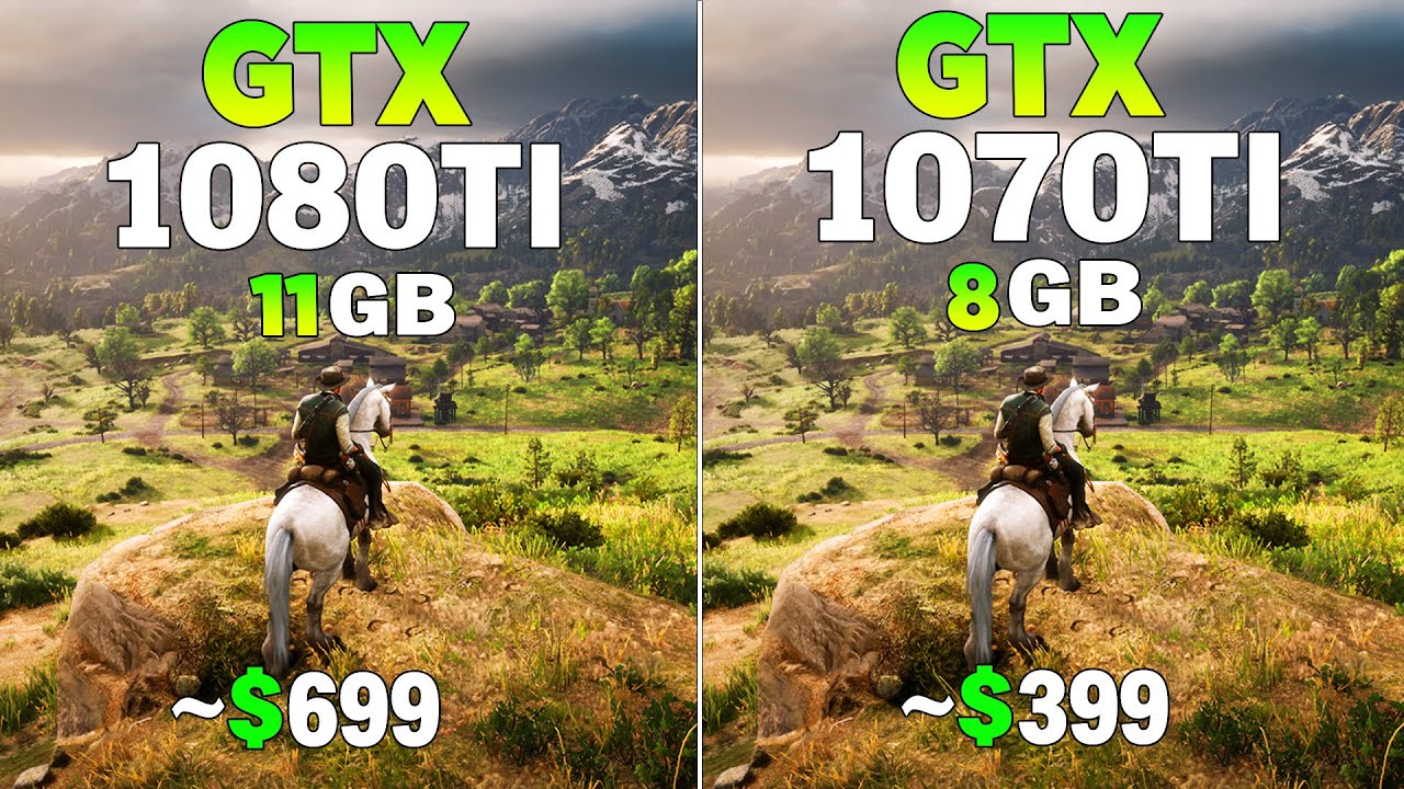GTX 1080 Tİ vs GTX 1070 Tİ - Test in 8 Games