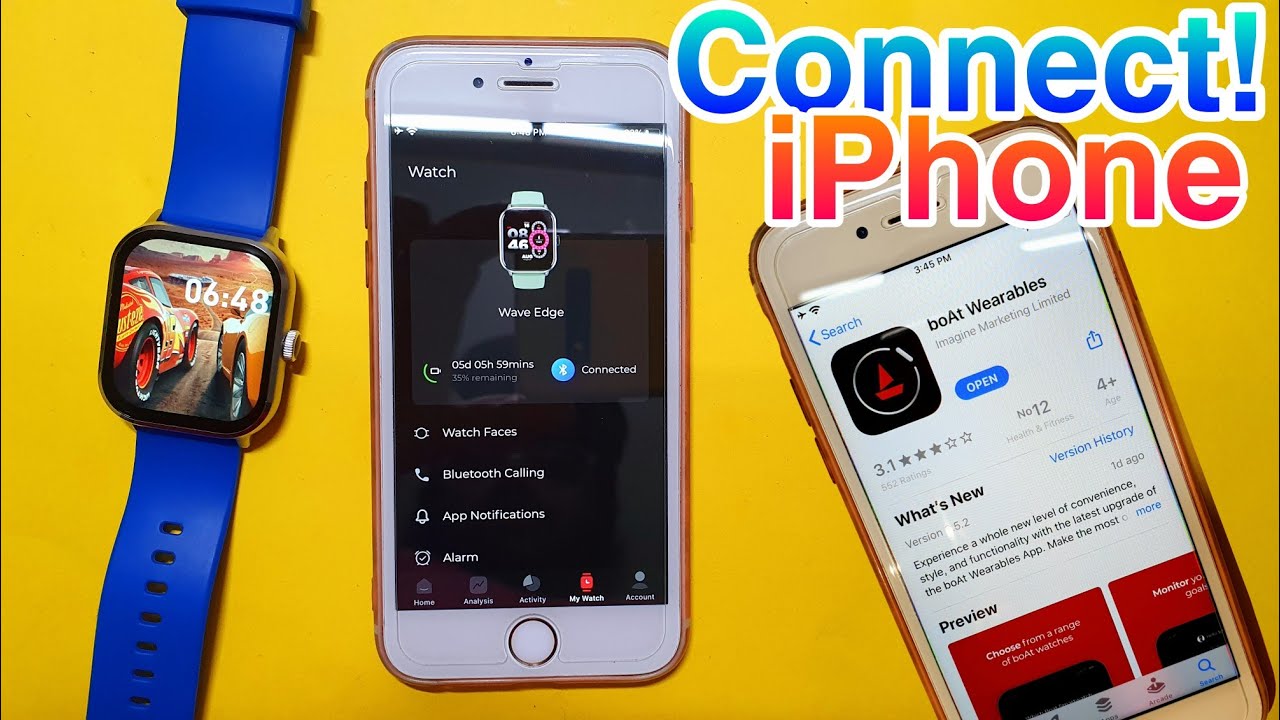 How To Connect Boat Smartwatch With Iphone | Boat Smartwatch Connect With Phone | Boat Wearable