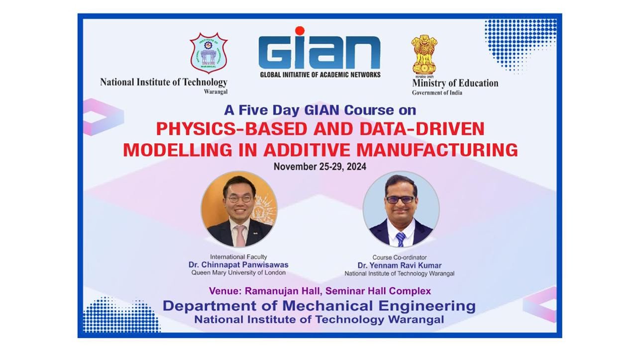 GIAN - PhyB & DDM - AM - Day 1