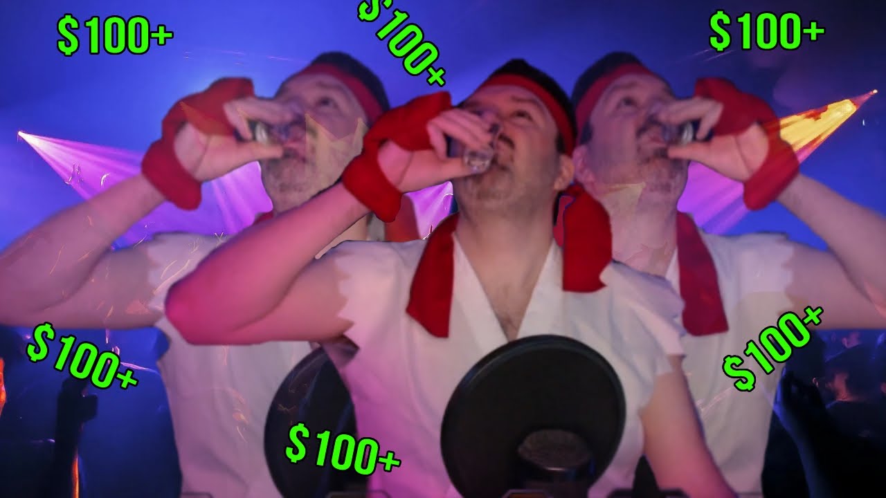 DSP’s Road to Passing Out, Manchild Takes Shots Like He’s Drinking Water