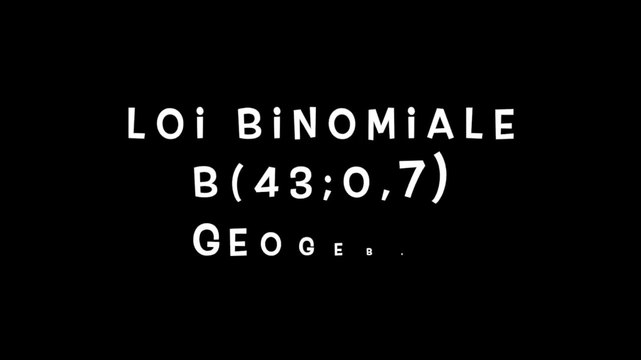 binomiale GeoGebra
