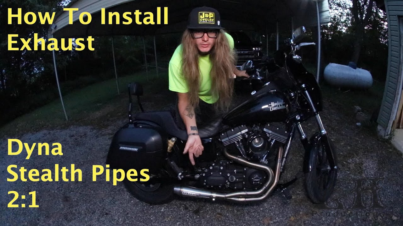 Dyna Install : Stealth Pipes 2:1 Exhaust