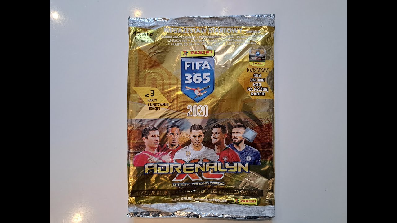 POWR&Oacute;T DO PRZESZŁOŚCI - PANINI FIFA 365 2020 - UNBOXING POLSKIEGO ZESTAWU STARTOWEGO - JEST RARKA!!!