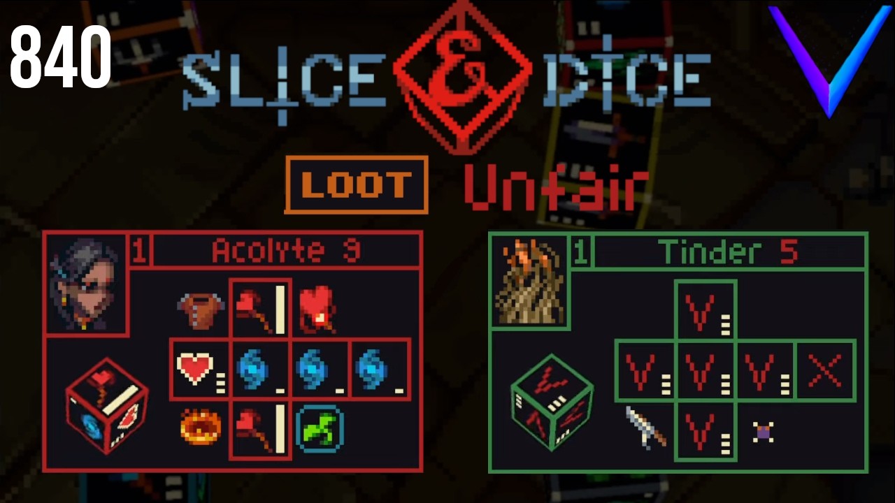 Взгляд на мою безумную жизнь в Loot Unfair | Slice & Dice Loot Unfair