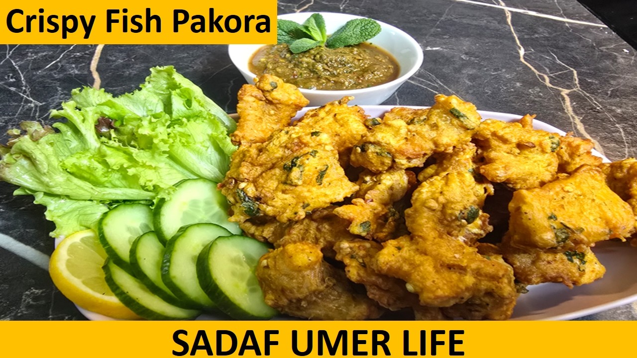 Crispy Fish Pakora