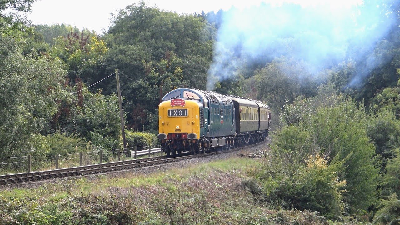 SVR Diesel Bash 2022 with Deltic 55009 at Eardington Bank and More! (in 4K)