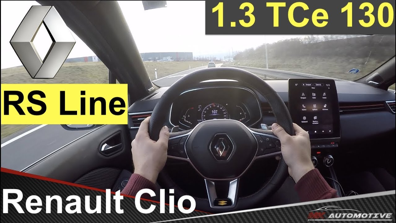 Renault Clio (2020) 130 RS Line POV Test Drive + Acceleration 0 - 200 km/h