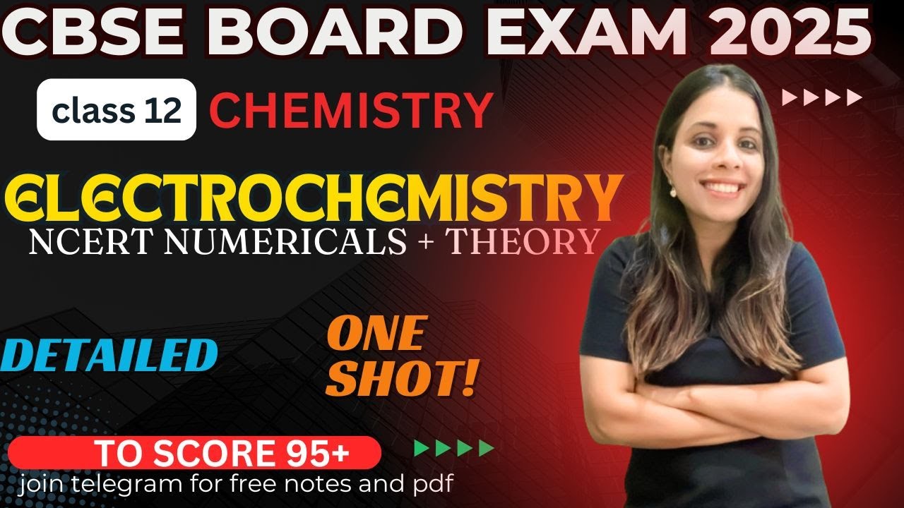 Class 12 Chemistry | ELECTROCHEMISTRY : DAY 2 | 10 DAYS CHALLENGE | BOARD EXAM 2025R