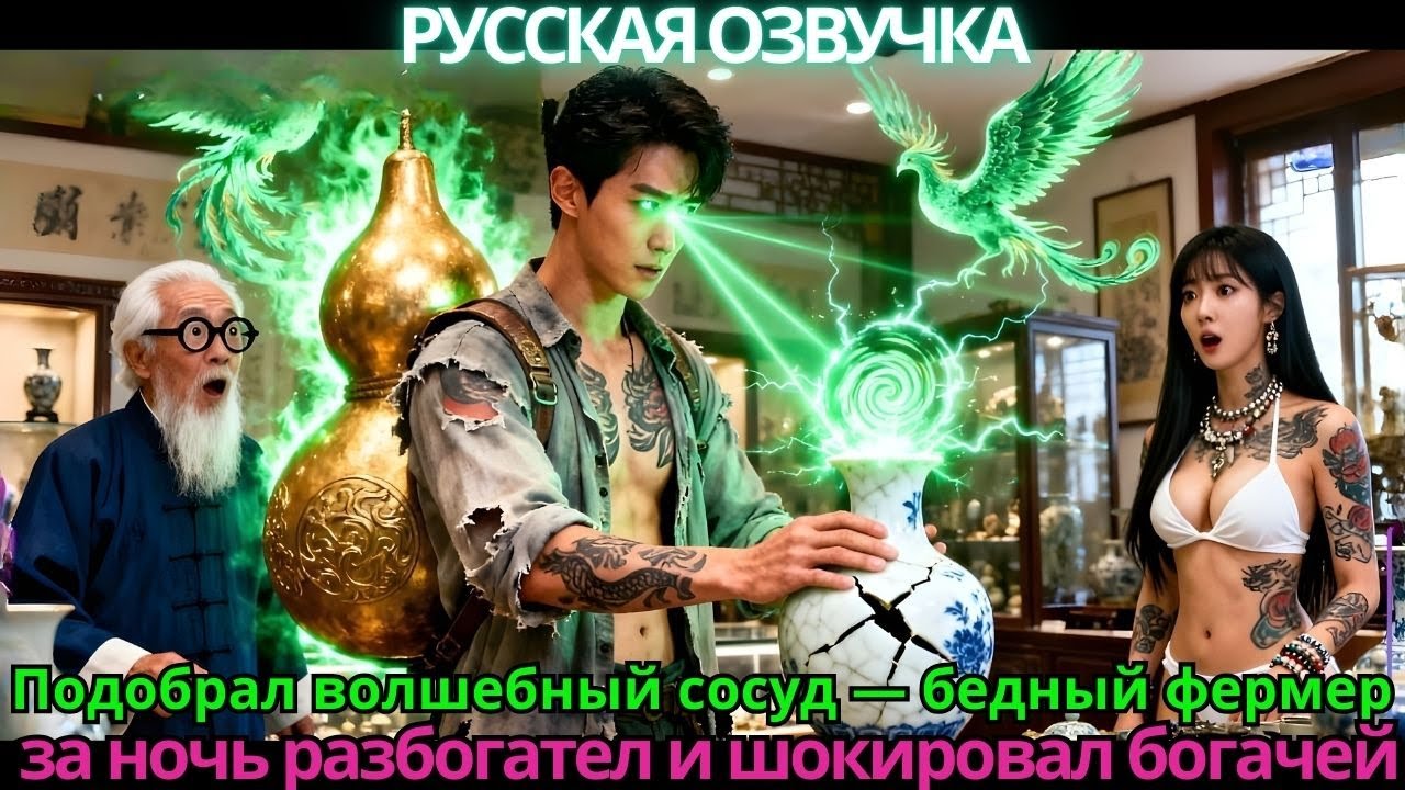 Подобрал волшебный сосуд — бедный фермер за ночь разбогател и шокировал богачей!