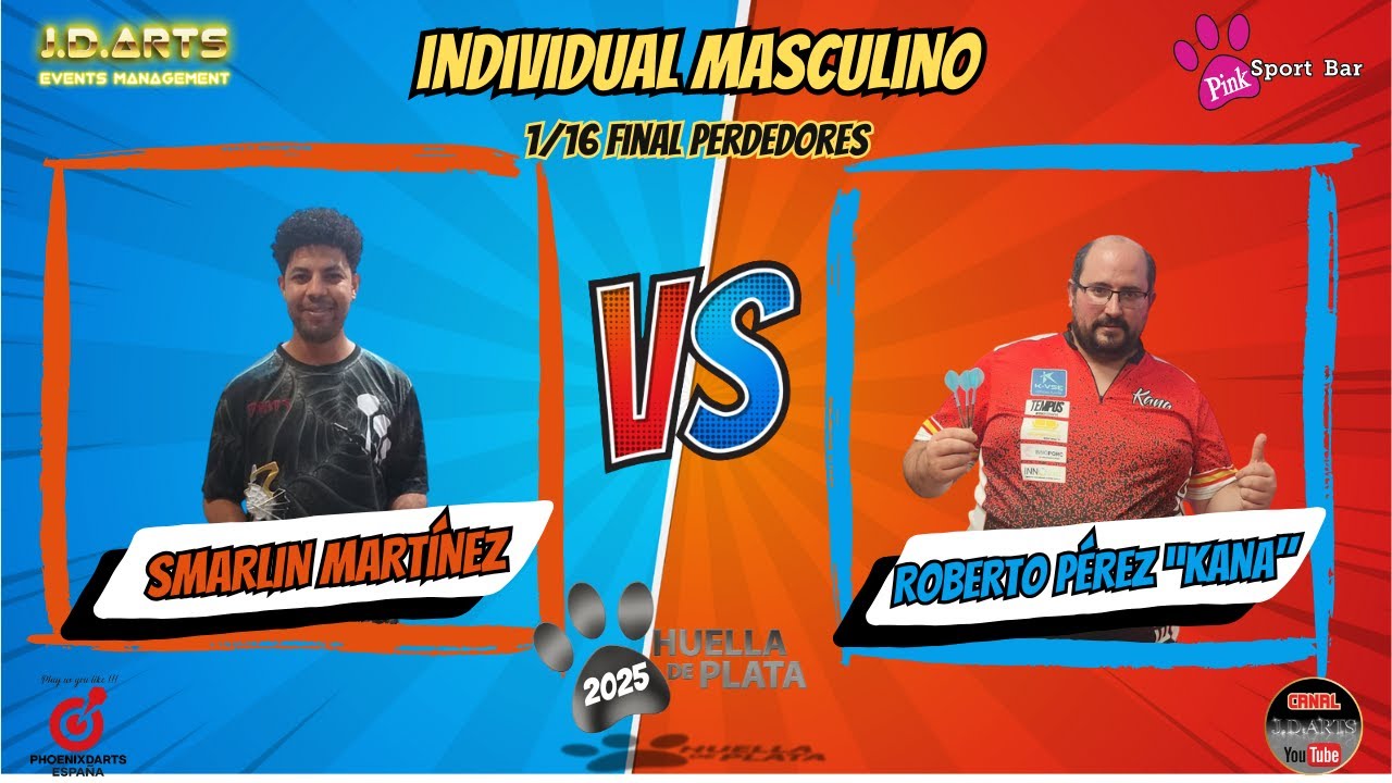 Huella de Plata 2025 -Smarlin Martínez Vs. Roberto Pérez